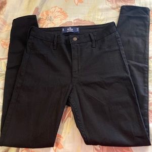 Hollister High Rise Jean legging Black